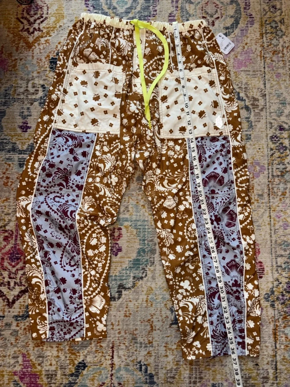 Free People Well Played Printed Pants - Picture 7 of 10